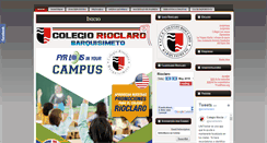 Desktop Screenshot of colegiorioclaro.com.ve